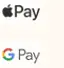 Paiement par Apple Pay et Google Pay
